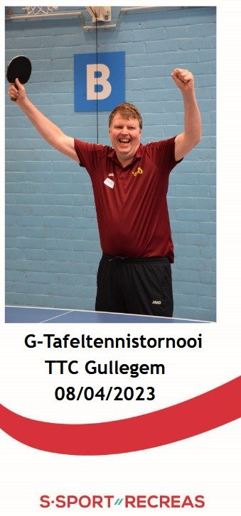 We gaan naar het Tafeltennis tornooi van Gullegem