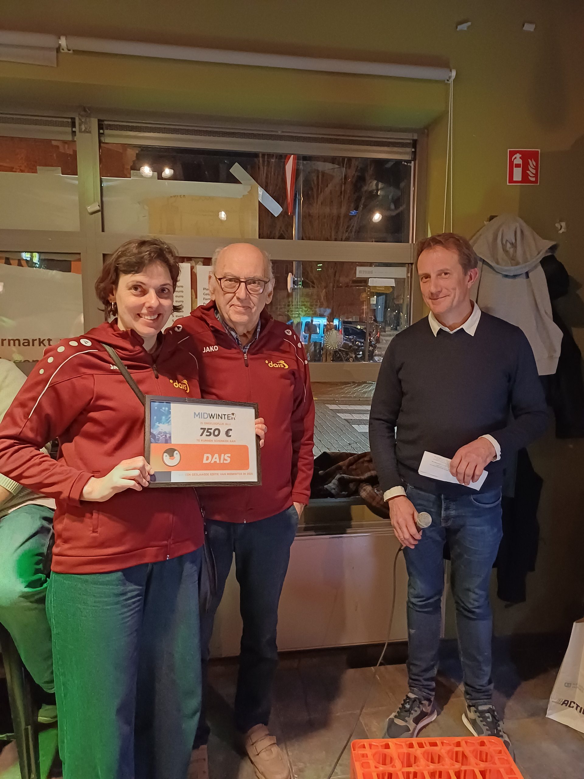 Dank aan Midwinter voor steun aan DAISvzw